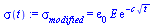 `assign`(sigma(t), sigma[modified] = `*`(epsilon[0], `*`(E, `*`(exp(`+`(`-`(`*`(c, `*`(`^`(t, `/`(1, 2)))))))))))