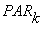 PAR[k]