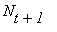 N[t+1]