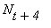 N[t+4]