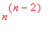 n^(n-2)