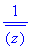 1/conjugate(z)