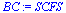 `assign`(BC, SCFS)