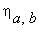 eta[a,b]