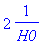 2*1/H0