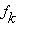 f[k]