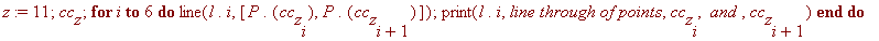 z := 11; cc[z]; for i to 6 do line(l.i,[P.cc[z][i],...