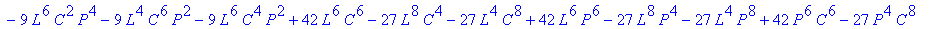 -1/3*(-27*L^4*C^2-27*L^2*C^4+54*P^2*L^2*C^2-27*L^4*...