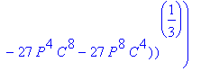 -1/3*(-27*L^4*C^2-27*L^2*C^4+54*P^2*L^2*C^2-27*L^4*...