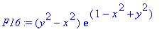 F16 := (y^2-x^2)*exp(1-x^2+y^2)