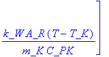 f := [-A11*exp(A12/(A13+T))*c_A-A31*exp(A32/(A33+T)...