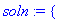 soln := {z1 = -(-R2*cos(theta2)*sin(Phi)^2-R2*cos(t...