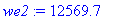 we2 := 12569.7