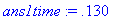 ans1time := .130
