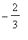 -2/3