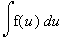 Int(f(u),u)