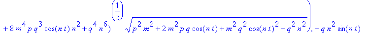 N := [(-q^2*n^2*cos(n*t)^2*cos(m*t)*m^2*p-q^3*n^4*c...