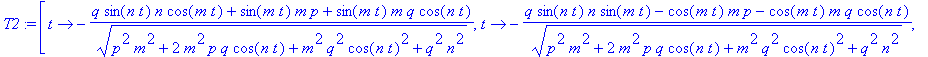 T2 := [proc (t) options operator, arrow; -(q*sin(n*...