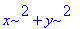 x^2+y^2