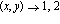 proc (x, y) options operator, arrow; 1, 2 end proc
