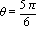 theta = 5*Pi/6