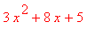 3*x^2+8*x+5