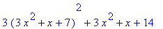 3*(3*x^2+x+7)^2+3*x^2+x+14