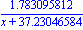 1.783095812/(x+37.23046584)
