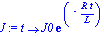 J := proc (t) options operator, arrow; J0*exp(-R*t/L) end proc