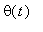 theta(t)
