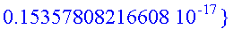 {.13884668114857e-17, .50100693309873e-15, .8000000...
