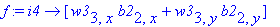 f := proc (i4) options operator, arrow; [w3[3,x]*b2...