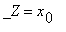 _Z = x[0]