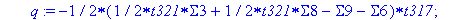 SOLAO := proc (Xi, Eta) local t240, t310, t232, t18, t299, t249, t147, t309, t106, t103, t100, t149, t108, t111, t153, t145, t120, t302, t311, t305, t317, t268, t321, t197, t142, t320, t156, t1, t3, t4...