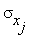 sigma[x[j]]