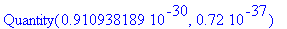 Quantity(.910938189e-30,.72e-37)