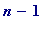 n-1