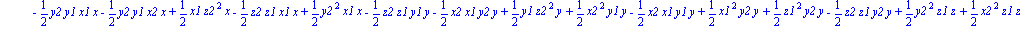 -1/4*z1^2*x^2+1/2*z2*z1*x^2-1/4*y2^2*x^2-1/4*y1^2*x^2+1/2*y2*y1*x^2-1/4*z2^2*x^2-1/2*y1*x2*x*y+1/2*x1*y1*x*y+1/2*x2*y2*x*y-1/2*x1*y2*x*y-1/2*x1*z2*x*z-1/2*z1*x2*x*z+1/2*x2*z2*x*z+1/2*x1*z1*x*z-1/4*z2^...
