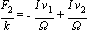 F[2]/k = -I*v[1]/Omega+I*v[2]/Omega