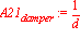 A21[damper] := 1/d