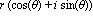 `r `(cos(theta)+i*sin(theta))