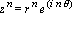 z^n = r^n*e^(i*n*theta)