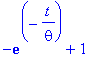 -exp(-t/theta)+1