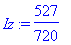 Iz := 527/720