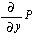 Diff(P, y)