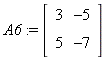 A6 := Matrix(%id = 146564000)