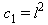 c[1] = l^2
