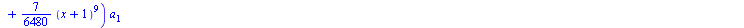 `+`(`*`(`+`(1, `*`(`/`(5, 2), `*`(`^`(`+`(x, 1), 2))), `*`(`/`(1, 2), `*`(`^`(`+`(x, 1), 3))), `*`(`/`(3, 4), `*`(`^`(`+`(x, 1), 4))), `-`(`*`(`/`(1, 20), `*`(`^`(`+`(x, 1), 5)))), `-`(`*`(`/`(1, 60),...