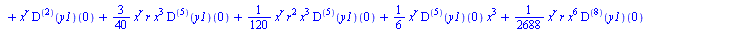 `+`(`*`(`+`(x, 2), `*`(`^`(x, 2), `*`(`+`(`*`(`/`(1, 120), `*`(`^`(x, r), `*`(((`@@`(D, 7))(y1))(0), `*`(`^`(x, 5))))), `*`(`/`(1, 24), `*`(`^`(x, r), `*`(((`@@`(D, 6))(y1))(0), `*`(`^`(x, 4))))), `*`...