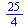 `/`(25, 4)